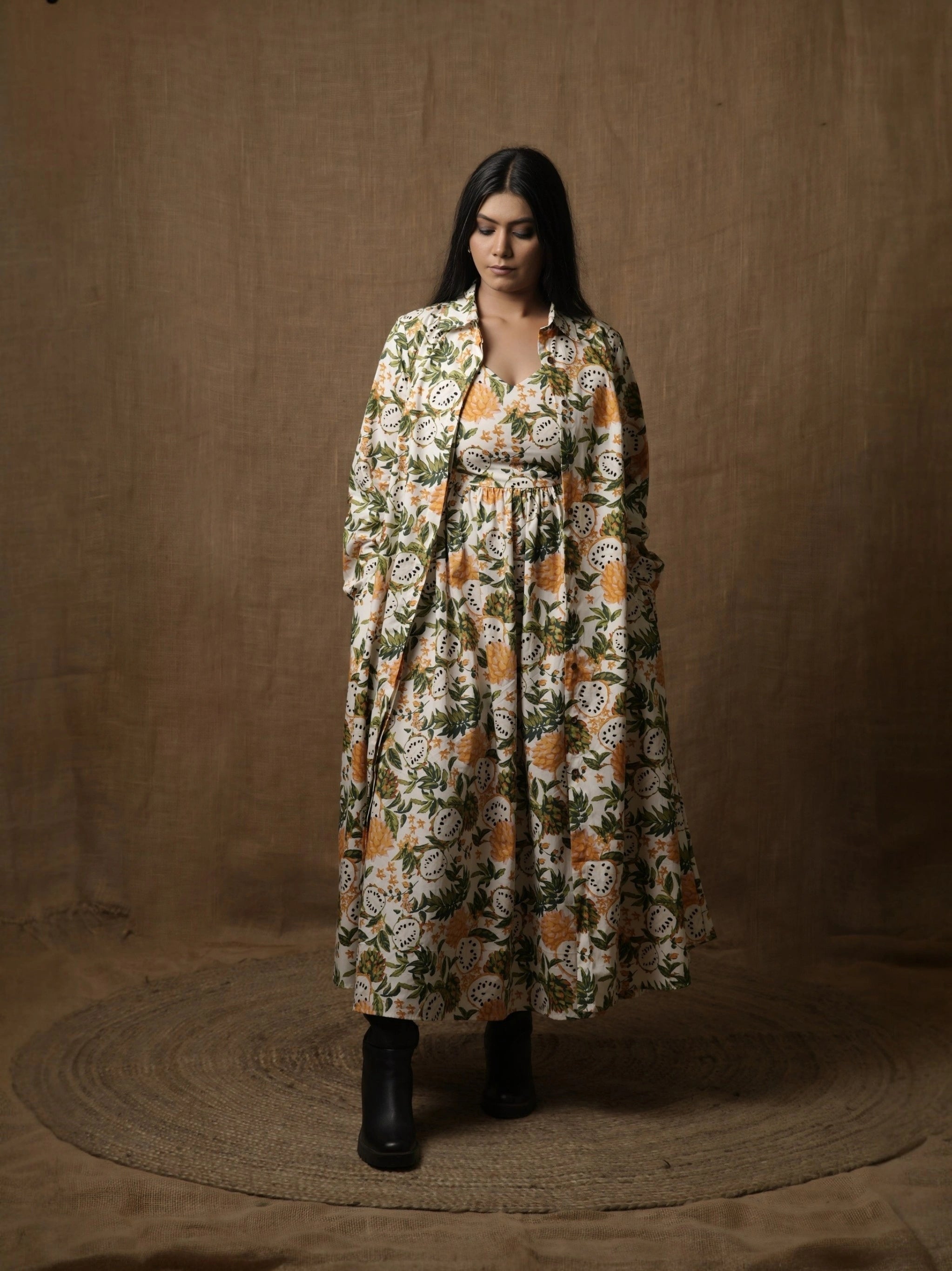 aline shirt dress Wild Forest Print Color:Purple/Leopard/Print Sequin Wrap Dress Black LowStock:43669530050611 hips 35