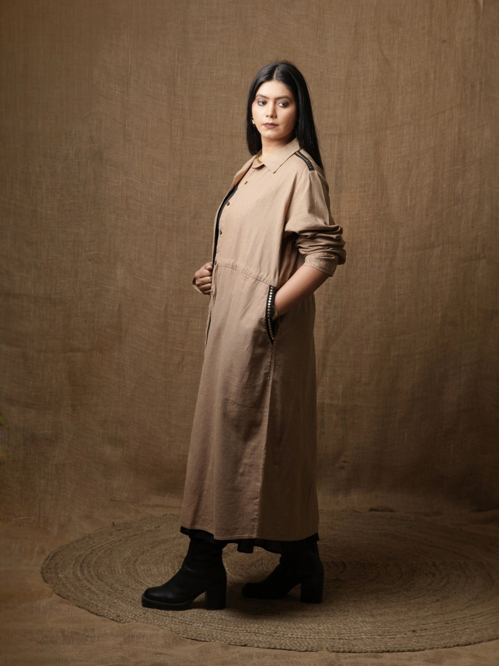 The Ultimate Beige Cambridge Dress