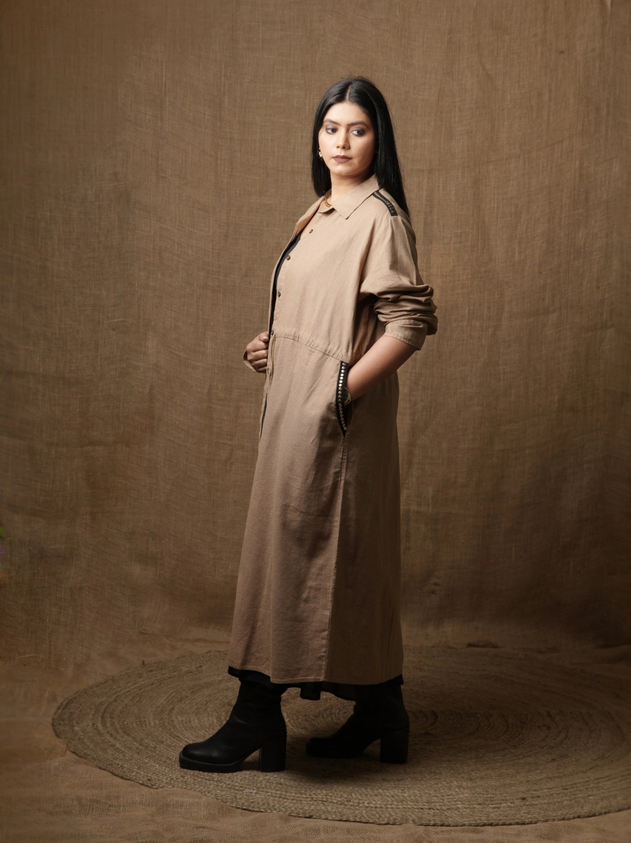 The Ultimate Beige Cambridge Dress