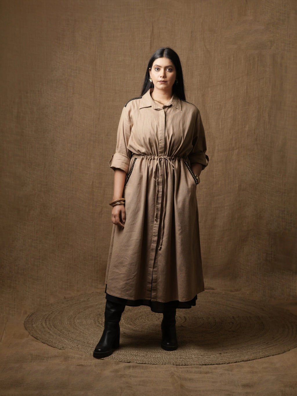 The Ultimate Beige Cambridge Dress