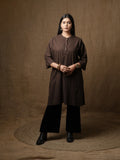 THE HIND BHARAT KURTA - BROWN