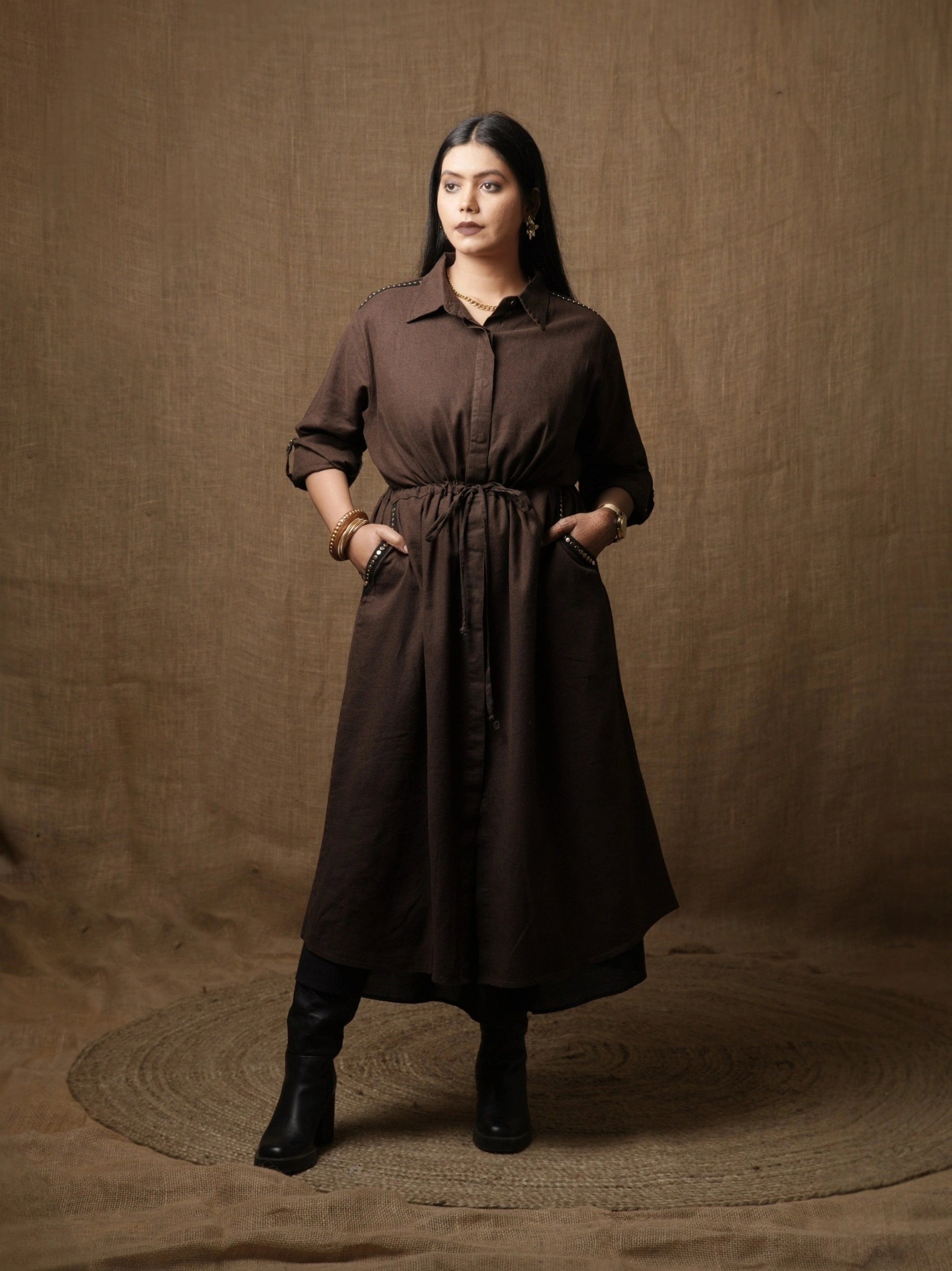 The Ultimate Brown Cambridge Dress