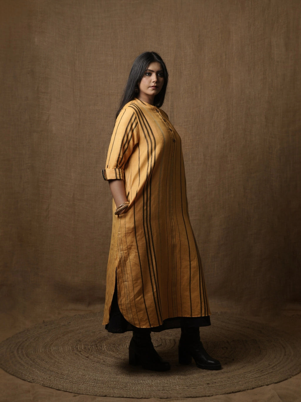 THE CLASSIC KURTA DRESS  - MANGO