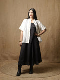WRANGLEN SLEEVE WHITE SHIRT TOP